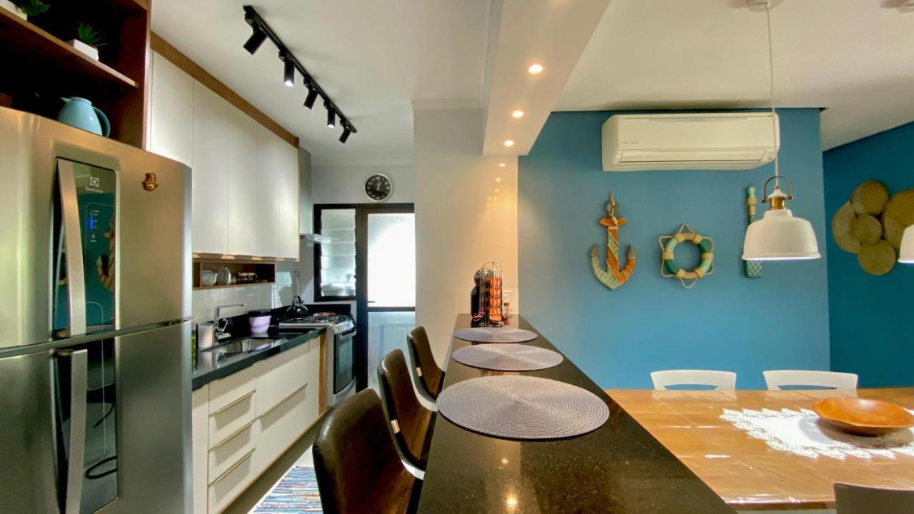 Pe Na Areia - Sol E Mar Enseada Apartment กัวรูจา ภายนอก รูปภาพ