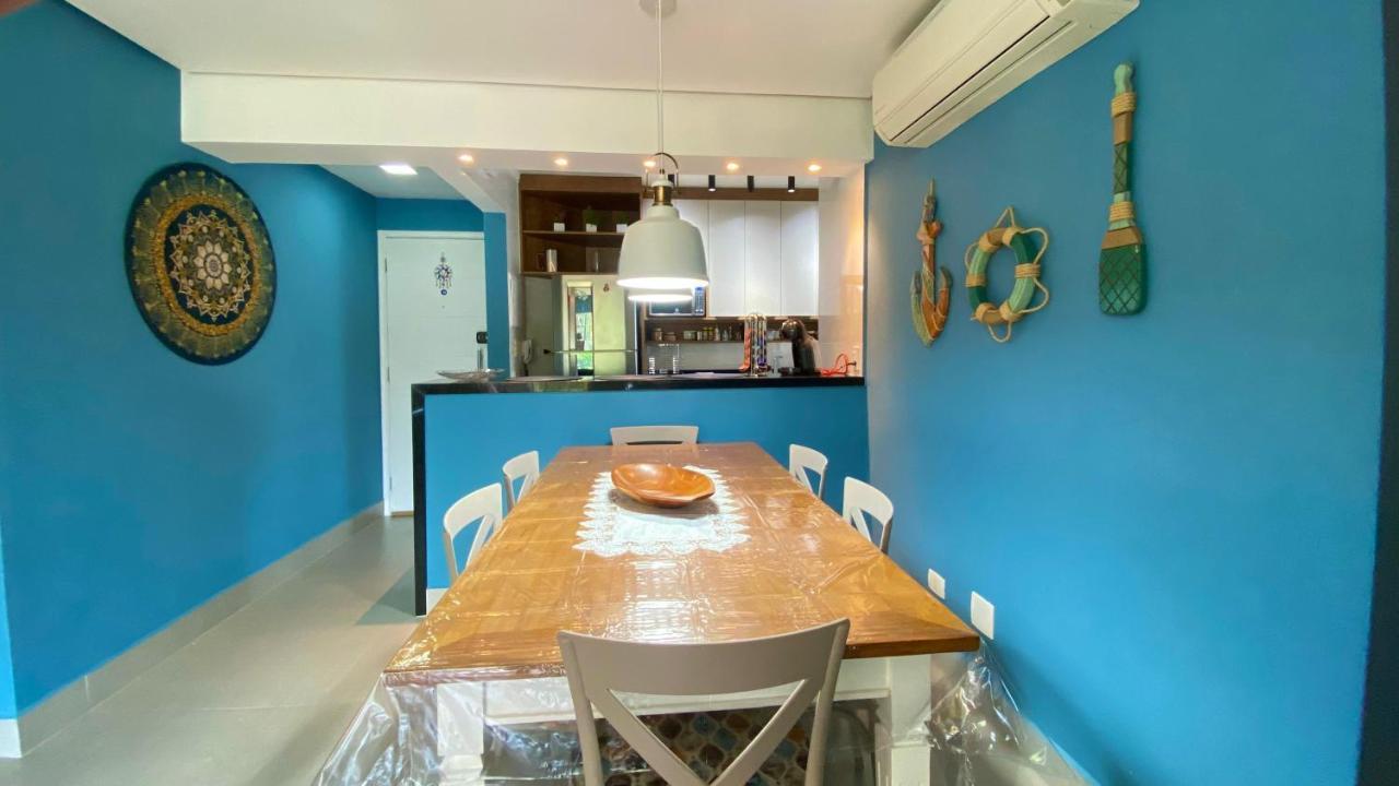 Pe Na Areia - Sol E Mar Enseada Apartment กัวรูจา ภายนอก รูปภาพ